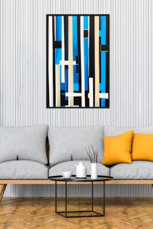 Abstrakte geometrische Linien interior