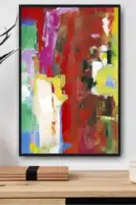 Abstrakte Kunst Interior