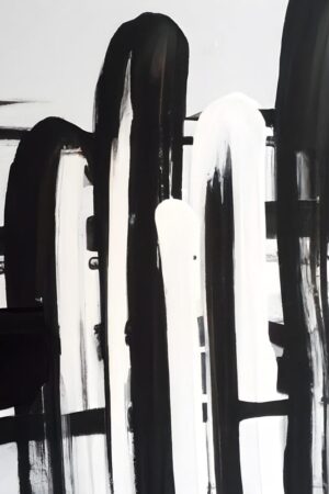 Monochrome abstrakte Linien