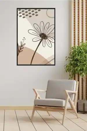 Abstrakte Naturdarstellung Interior