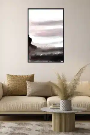 Abstrakte Naturkunst Interior