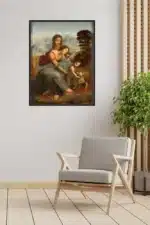 Anna selbdritt Interior