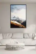 Berglandschaft Poster Interior