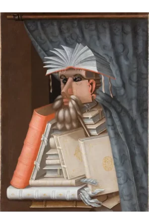 Der Bibliothekar - Giuseppe Arcimboldo