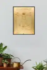 Der vitruvianische Mensch Interior