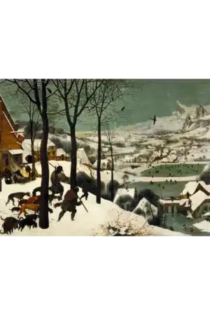 Die Jäger im Schnee
