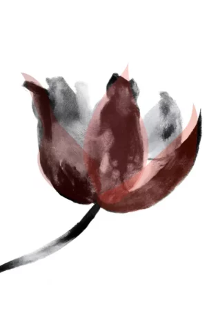 Florale Wandkunst