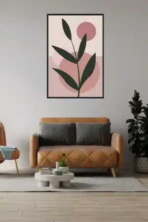 Geometrische Naturkunst Interior