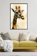 Giraffenportrait Interior