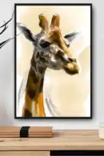 Giraffenportrait Interior