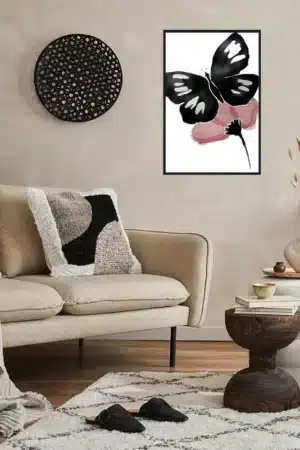 Minimalistische Illustration Interior