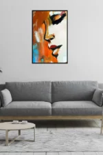 Moderne Porträtkunst Interior