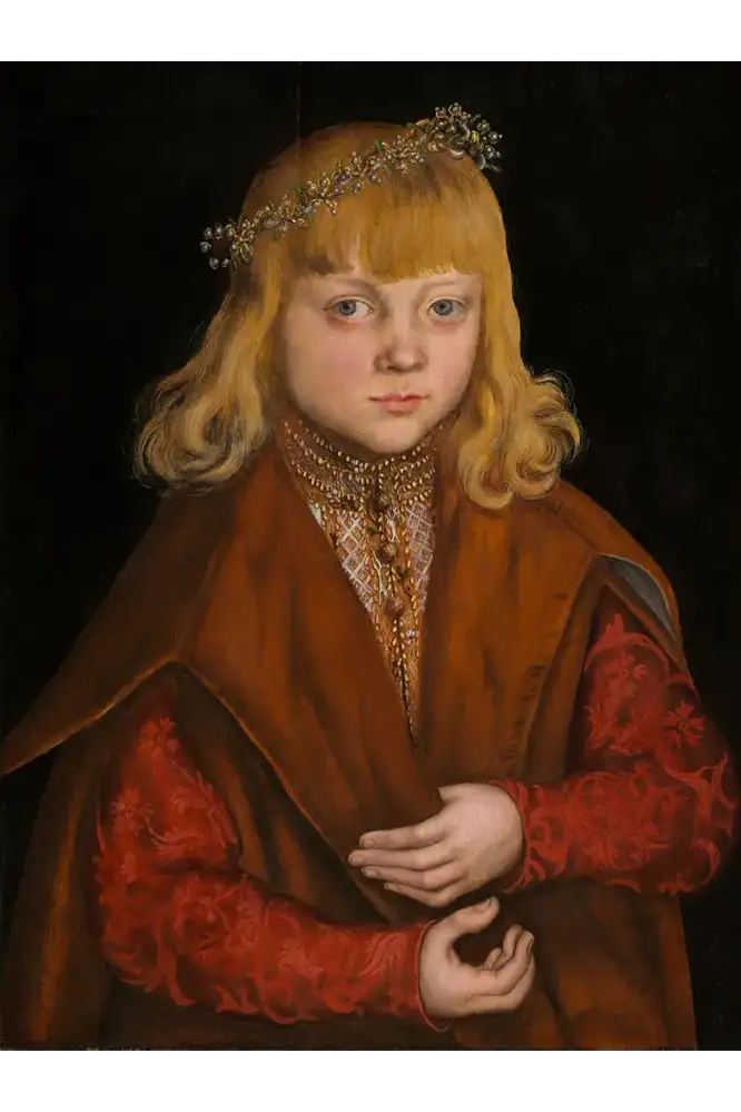 Porträt eines sächsischen Prinzen – Renaissance-Meisterwerk