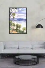 Seelandschaft in Aquarell Interior