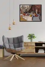 Stillleben mit Äpfeln Interior