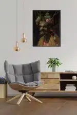 Vier Jahreszeiten in einem Kopf Interior