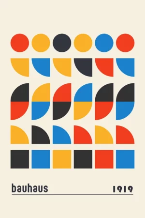 Bauhaus 1919 Poster