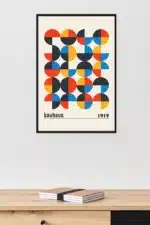 Bauhaus Kreise Poster Interior