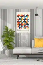 Bauhaus Kreise Poster Interior