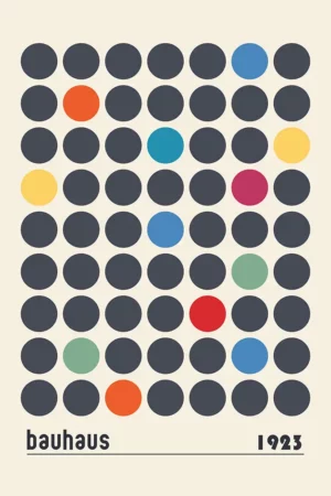 Bauhaus Stil Poster