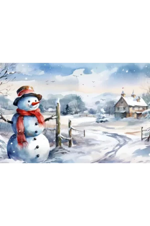 Schneemann Poster