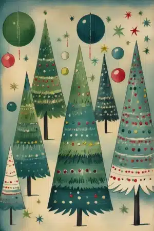 Weihnachtsbaum Poster