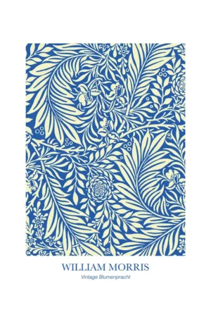 Botanisches Kunstposter
