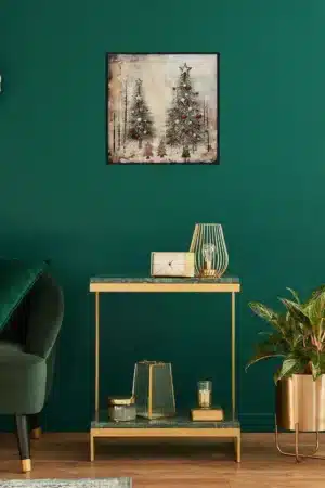 Festliche Tannen Poster Interior
