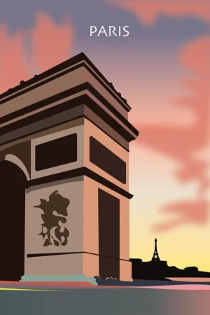 Paris Illustration – Arc de Triomphe